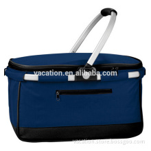 one handle picnic lunch bag basket